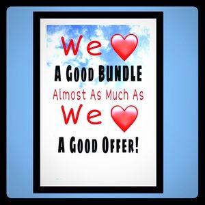 Bundles and Offers... WE ❤️ ‘Em!